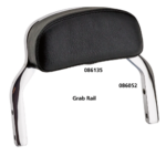 GZP Black mini backrest pad kit