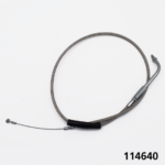 Braided throttle cable T12 L=42" 135deg