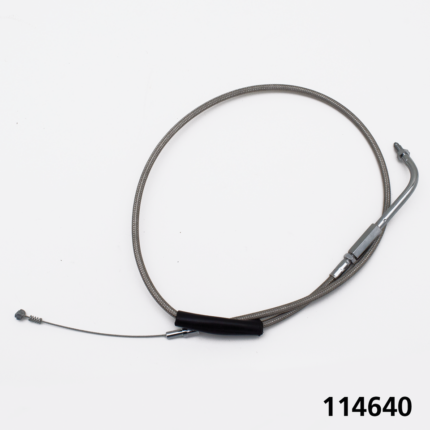 Braided throttle cable T12 L=42" 135deg