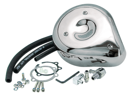 GZP Chrome Air cleaner kit Buell