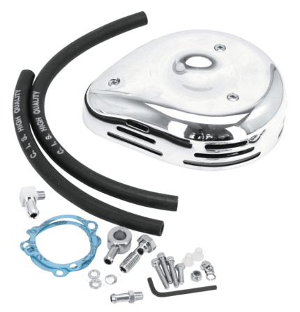 GZP Chrome air cleaner slotted CV