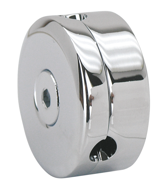 GZP Chrome brake line clamp