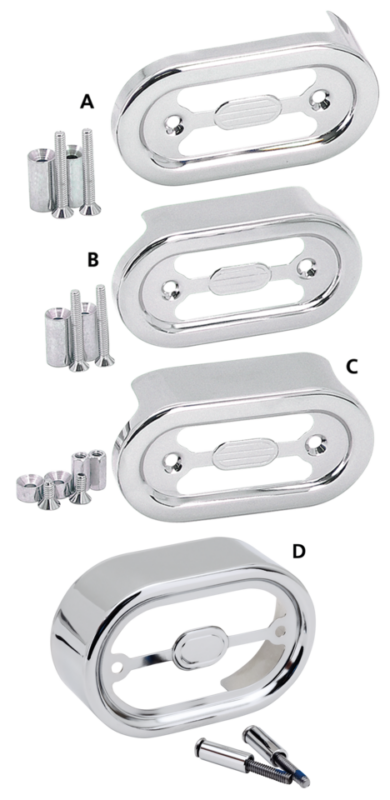 GZP Chrome regulator cover FLST00 FXS