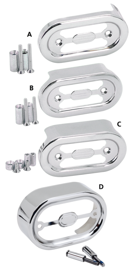 GZP Chrome regulator cover FLST00 FXS