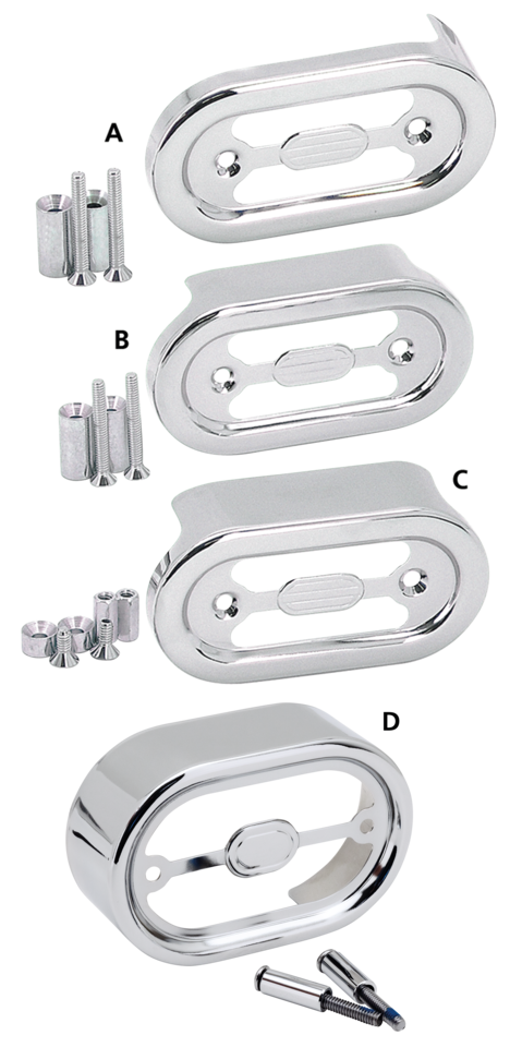 GZP Chrome regulator cover FLST00 FXS