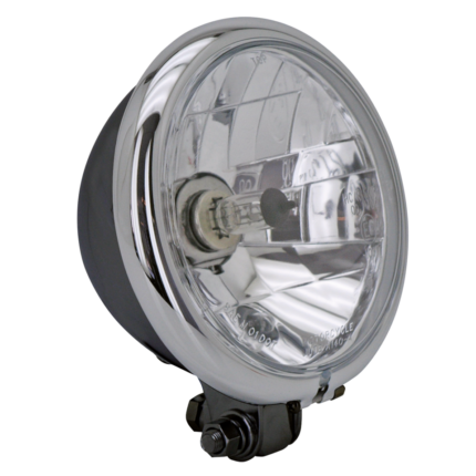 GZP Classic 5.75" headlight black w/chro