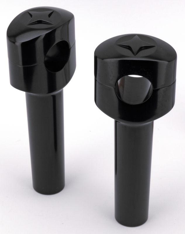 GZP Fusion oval risers 5" Lonestar Bl