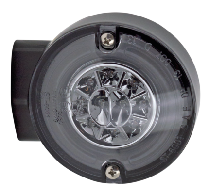 GZP HALO Blk turnsign singl f LED smoked