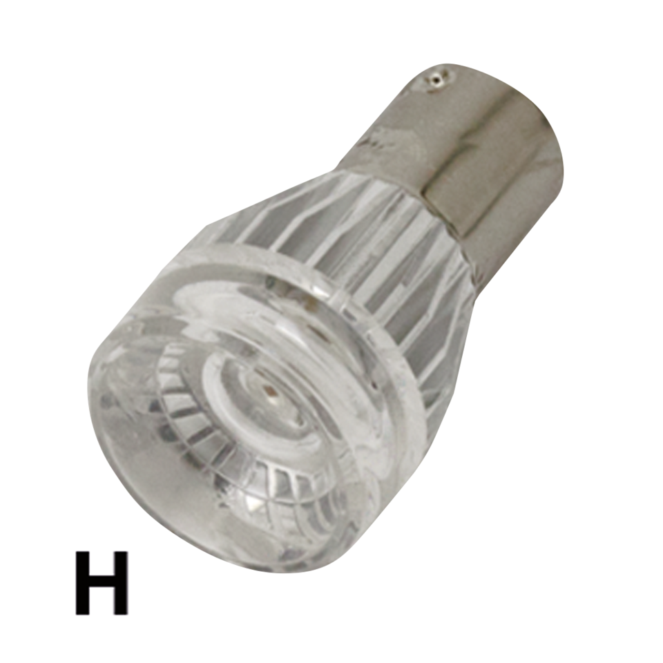 GZP SINGLE FPR-1 LED BULB RED BA15S