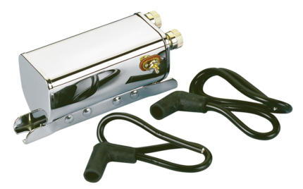 GZP Square Custom coil 6volt Chrome