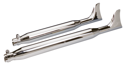 GZP Tapered Fishtail muffler with clamp