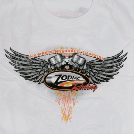 Zodiac Racing Champion T-shirt white S
