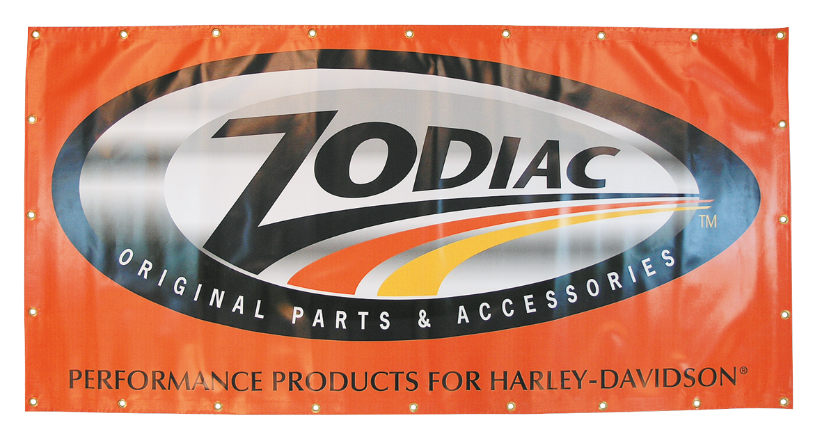 Zodiac Vinyl Banner 200x100cm,