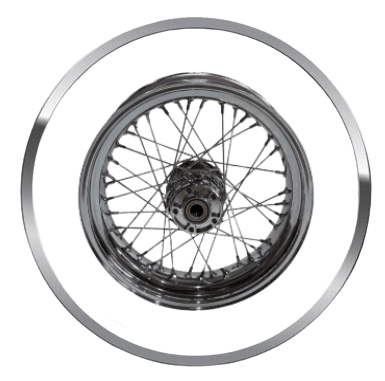 40-spoke wheels