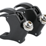 49mm Fork Clamps Black for 1/4 Fairing,