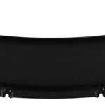 6" Repl. Windshield Black FLT23-Up,