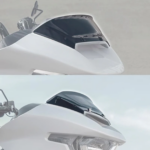 6" Repl. Windshield Smoke FLT23-Up