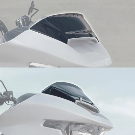 6" Repl. Windshield Smoke FLT23-Up