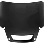 7" Repl. Windshield Black FXLRST22-Up,