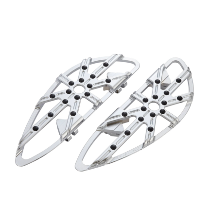 10-GAUGE DRIVER FLOORBOARDS CHROME