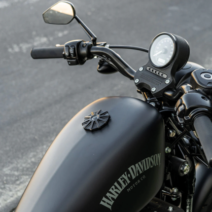 10-Gauge Gas Cap Vented Black HD97-Up