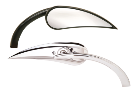 CHROME RAD-II MIRROR LEFT