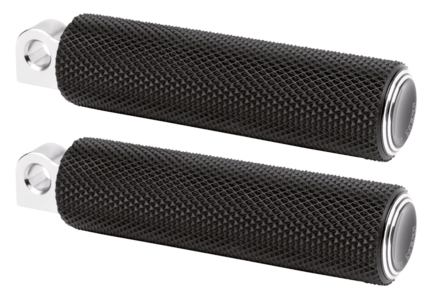 Dual Ring Fusion Footpegs - Black