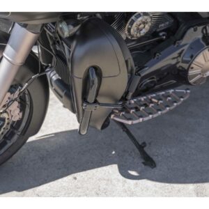 Forged Highway Peg Mounts Including Arlen Ness Black Knurled Style Shifter Pegs Black Anodized