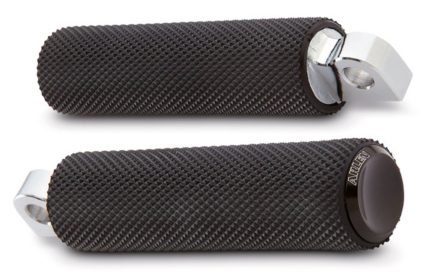 Knurled Fusion Footpegs - Black