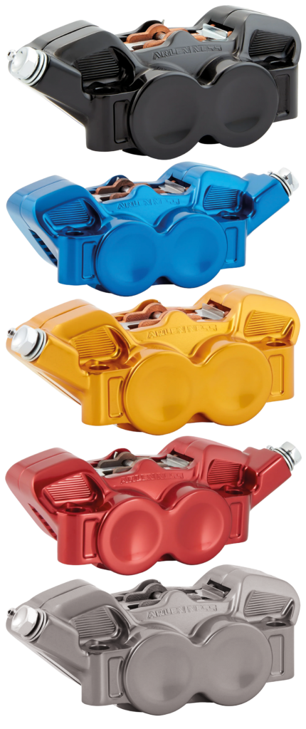 Ness 4-piston 11.8" radial clpr titan LH