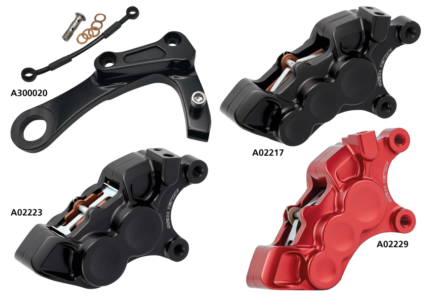 Ness 6-piston 11.8" caliper red right
