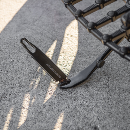Ness Kickstand Extension Black 82-Up