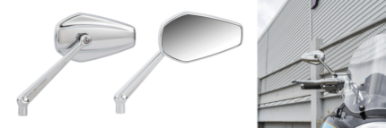 Ness mini stocker Chrome mirror Left
