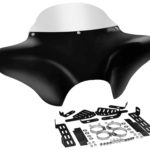 Batwing Fairing Kit Gloss Black/Clear,