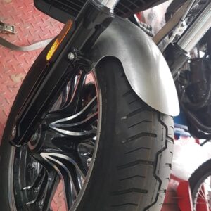 Front Fender for Indian Scout with OE Tire Raw Steel