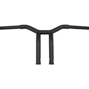 10" Dominator Raked Bar Bar 4-Hole Black Satin 1 1/4"