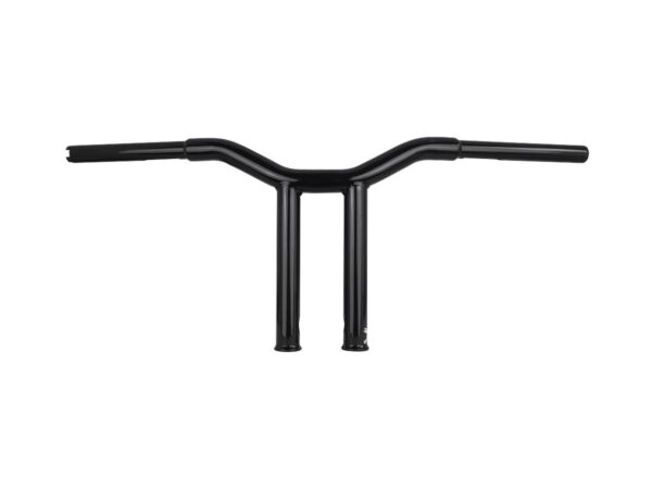 10" Dominator Straight Bar Bar 4-Hole Gloss Black 1 1/4"