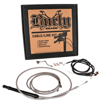 Burly Control Kit 16" SS FLH/T21-Up