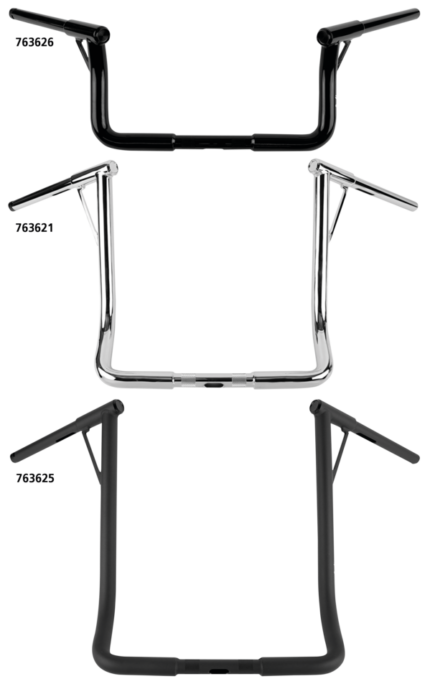 Burly Louie B Apehanger 16" Chrome