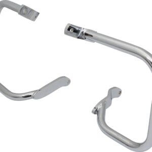 Rear Saddlebag Guards Chrome