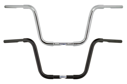Fat Apehanger D=1.25" H=310mm 3hole chro