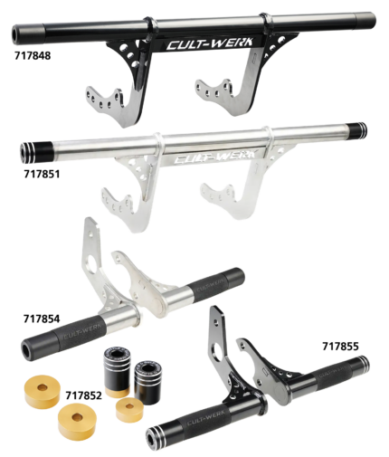 Crash Bar FR Clubstyle Blk Mid ST18-Up