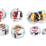 Chrome skull lenses Amber Front hi-hat s,