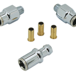 Chrome tank hose fitting no. 14,