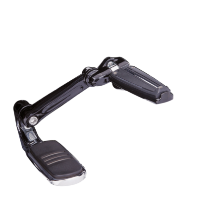 Adj Passenger Comfort Peg Mounts Black