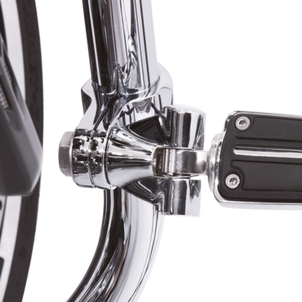 Chr Hingeless Clamps w/Clevis 1-1/4" clm