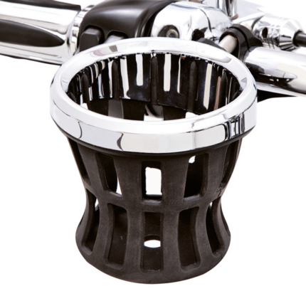 Drink Holder 7/8"+1" bars Black