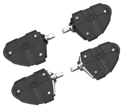 RydeCulture Foot Rest Black Male Mounts