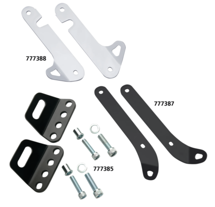Tie-Down Brackets Chrome FLH14-Up
