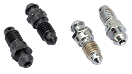 Caliper Bleeder Screws Black FLH/T08-Up